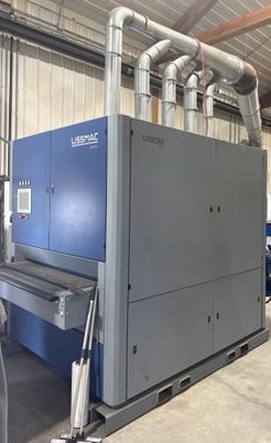 Lissmac #SMD-545-RRTT, deburring machine, 53" W, 26 FPM conveyor, 2017 - Image 6