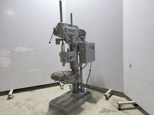 15" Cleereman #DC-30, bench type drill press, 12" spindle travel, 30" table, #4MT - Image 3