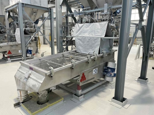 40" x 80" Vibra Schultheis #SRK-20/10II-V, classifier screens, Stainless Steel screen deck, 2023 - Image 1