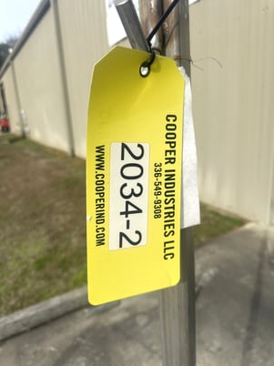 Bulk bag holder stand, Stainless construction - Image 2