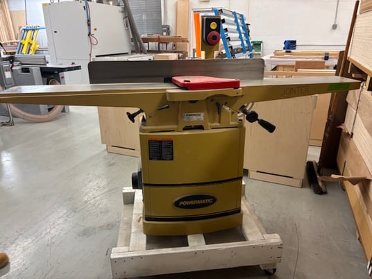 Powermatic #60-HH, Jointer, 4" width capacity, 2 HP, 54 knives, 7000 RPM, 3" cutterhead - Image 2