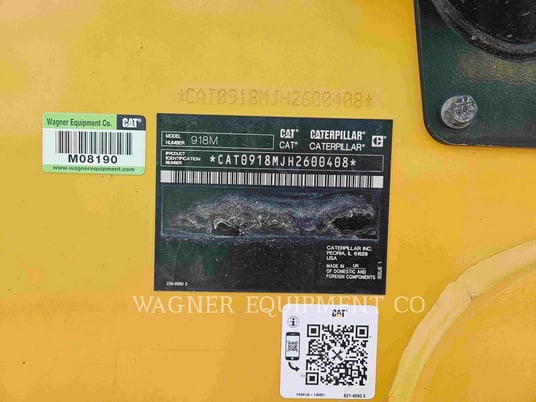 Cat 918M, Wheel Loader, 3058 hours, S/N: H2600408, 2017 - Image 6