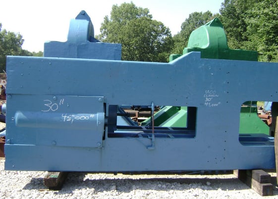 1800 Ton, Cleveland #34-S, single action, mechanical  trim press, 68" Shut Height, 30" stroke,  48" x 56" - Image 1