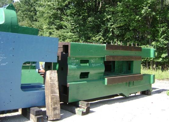 1800 Ton, Cleveland #34-S, single action, mechanical  trim press, 68" Shut Height, 30" stroke,  48" x 56" - Image 2