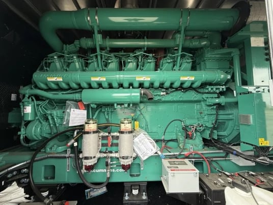 3000 KW Cummins #C3000D63, Diesel Generator Set, circuit breaker, 1800 RPM, 277/480 Volt, 3PH, 2025 - Image 9