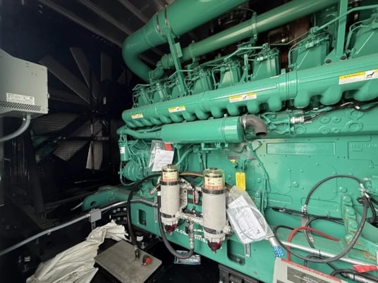 3000 KW Cummins #C3000D63, Diesel Generator Set, circuit breaker, 1800 RPM, 277/480 Volt, 3PH, 2025 - Image 10