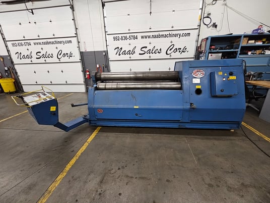 80" x 9/16" M.g. #420/16, 4-Roll Hydraulic Plate Roll, 1/2" pre-bend, 9.84" top roll, 10.24" center roll - Image 2