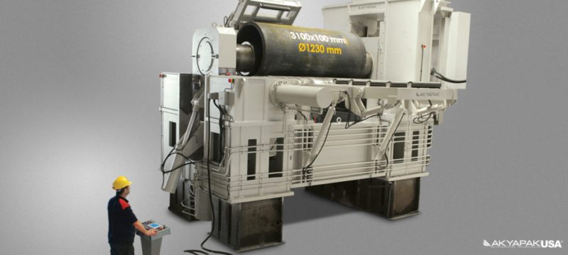 Akyapak #AHV, 3-Roll Variable Geometry Plate Rolls - Image 3