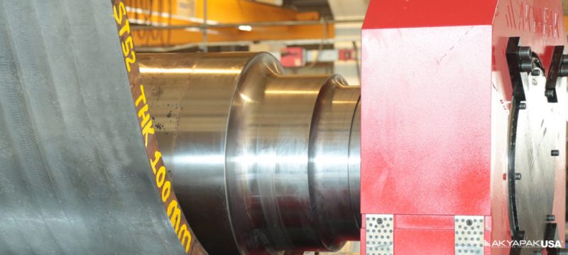 Akyapak #AHV, 3-Roll Variable Geometry Plate Rolls - Image 4