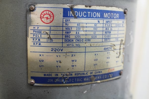 Alliant #RT2, vertical ram type mill, 50" x9" table, 3 HP, digital read out, R8, power feed - Image 10