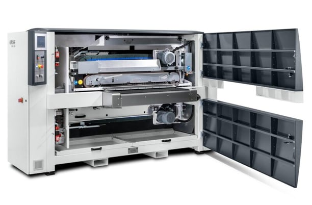 Lissmac #SBM-L-G1S2, Grinding & Deburring Machines, 1000/1500/2000 mm Work width, 0.5-50 mm Material - Image 4