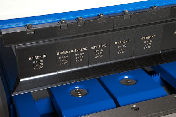100" -165" Erbend #MFD, Steel Sheet Folding Machine, 5-Axis, 12-20 gauge capacities, 6.3" Open Height - Image 4