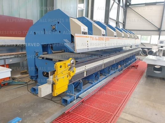 315" Jorns Acme-Gridley #Eco-Twinbend-200-8.0, Folding Machine, 14 gauge capacity, 2018 - Image 1