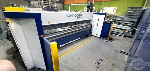 120" Schroeder #Powerbend-Professional-3200/3.0, Folding Machine, 0.125" max Thickness, 2019 - Image 2