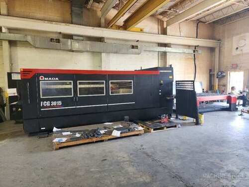 Amada #LCG-3015, Laser Cutter, 4 kW Power, 2015 - Image 2