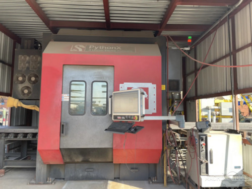 Lincoln Electric #Python-X2, CNC Plasma Cutting System, 3' width x 1' H max Profile Size, 60' & 40' Outfeed - Image 1