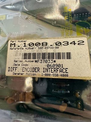 Danaher Motion Differential Encoder Interface Module M.1008.0342 - Image 3