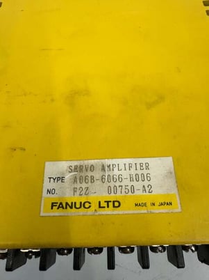 Fanuc Servo Amplifier Unit A06B-6066-H006 200/220/230V Allis-Chalmers - Image 7
