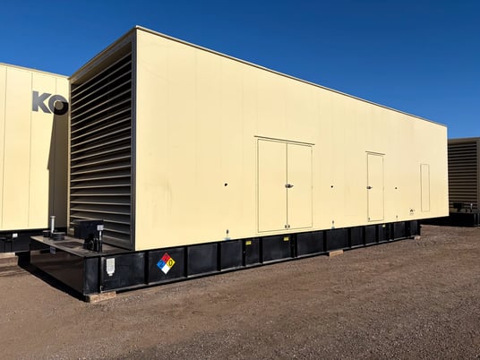 2000 KW Kohler, Rehlko #2000REOZMD, diesel generator, sound attenuated enclosure, 277/480 Volts, 30 hours - Image 1