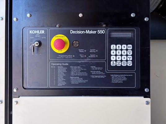2000 KW Kohler, Rehlko #2000REOZMD, diesel generator, sound attenuated enclosure, 277/480 Volts, 30 hours - Image 6