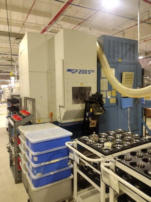 Gleason #GP200S, CNC gear shaper, hydrostatic spindle, spur guide, coolant system, 2002 - Image 2