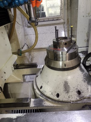 Gleason #GP200S, CNC gear shaper, hydrostatic spindle, spur guide, coolant system, 2002 - Image 4