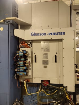 Gleason #GP200S, CNC gear shaper, hydrostatic spindle, spur guide, coolant system, 2002 - Image 5
