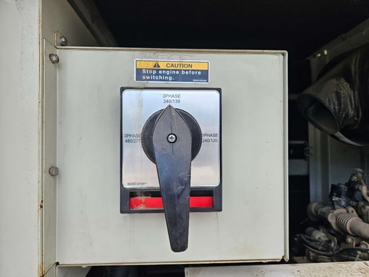 132 kW Multiquip #DCA150SSJU4F Trailer Mounted, Tier 4F, 120/240/208/480 Volts, 5,796 Hrs., 2016, $48.5k - Image 4