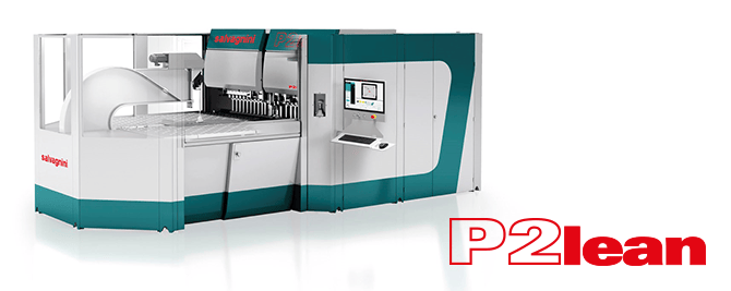 Salvagnini #P2-Lean-2120, CNC panel bender, 98.23" length, 63" width, new - Image 1