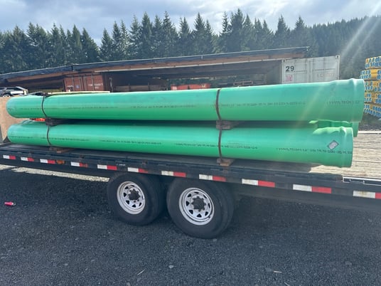 Vinyltech, 17 pieces of 14' 6" long, D-3034,12" diameter gasketed pipe - Image 6
