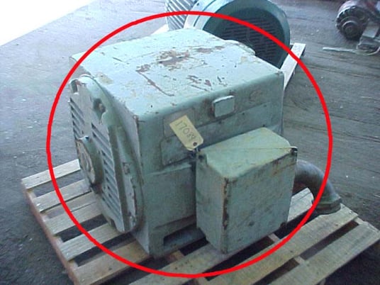 200 HP 1800 RPM General Electric, Frame 8143S, ODP, 460 Volts - Image 1