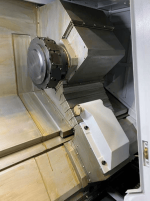 Hardinge #T42M, CNC Lathe, 3-Axis, 21.7" Swing, 21.1" Machining length, 1.7" Bar, 15 HP, 6000 RPM, 2024 - Image 3