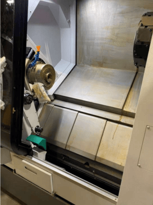 Hardinge #T42M, CNC Lathe, 3-Axis, 21.7" Swing, 21.1" Machining length, 1.7" Bar, 15 HP, 6000 RPM, 2024 - Image 4