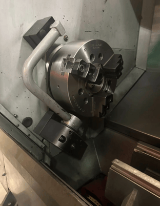Haas #ST-35, CNC Lathe, 2-Axis, 31.7" Swing, 26" Machining length, 12" Chuck, 4" Bar, 21" Turning diameter - Image 3