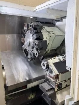 Okuma #Genos-L3000-E, CNC Lathe, 3-Axis, 20.4" Swing, 19.69" Machining length, 10" Chuck, 13.39" Turning - Image 5
