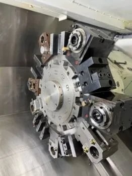 Okuma #Genos-L3000-E, CNC Lathe, 3-Axis, 20.4" Swing, 19.69" Machining length, 10" Chuck, 13.39" Turning - Image 6