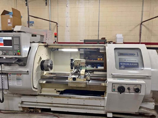 Milltronics #ML-18, CNC Lathe, 2-Axis, 60" Machining length, 10" Chuck, 2" Bar, 15 HP, 4500 RPM - Image 1