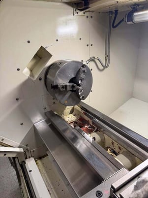 Milltronics #ML-18, CNC Lathe, 2-Axis, 60" Machining length, 10" Chuck, 2" Bar, 15 HP, 4500 RPM - Image 3