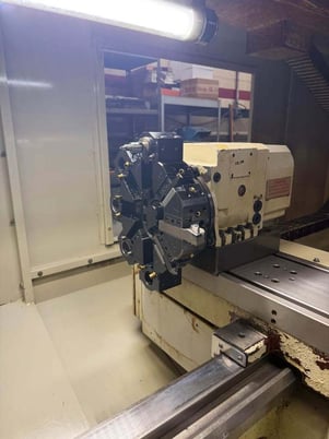 Milltronics #ML-18, CNC Lathe, 2-Axis, 60" Machining length, 10" Chuck, 2" Bar, 15 HP, 4500 RPM - Image 5