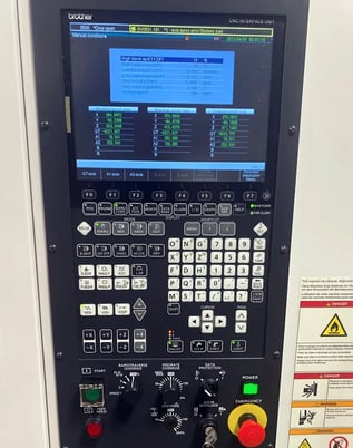 Brother #Speedio-R650X2, CNC vertical machining center, 40 automatic tool changer, 25.6" X, 15.7" Y, 17.1" Z - Image 3