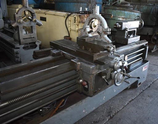 24" x 80" Lansing #24G, Engine Lathe, 4.125" Hole, 19" 4-jaw chuck, 12" 3-jaw chuck, 20 HP - Image 4