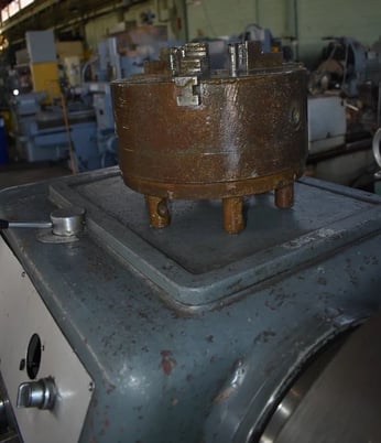 24" x 80" Lansing #24G, Engine Lathe, 4.125" Hole, 19" 4-jaw chuck, 12" 3-jaw chuck, 20 HP - Image 6