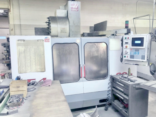 Haas #VF-4, Vertical Machining Center, 50" X, 20" Y, 25" Z, 18" x 52" Table, 20 HP, 1000 RPM, CT40 Taper, 24 - Image 1