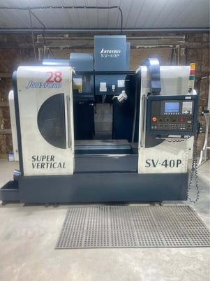 Johnford #SV-40P, Vertical Machining Center, 3-Axis, 41" X, 19.7" Y, 24" Z, 19" x 47" Table, 15 HP, 10000 - Image 1