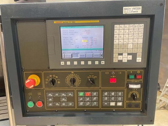 Johnford #SV-40P, Vertical Machining Center, 3-Axis, 41" X, 19.7" Y, 24" Z, 19" x 47" Table, 15 HP, 10000 - Image 8
