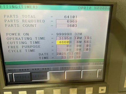 Johnford #SV-40P, Vertical Machining Center, 3-Axis, 41" X, 19.7" Y, 24" Z, 19" x 47" Table, 15 HP, 10000 - Image 9