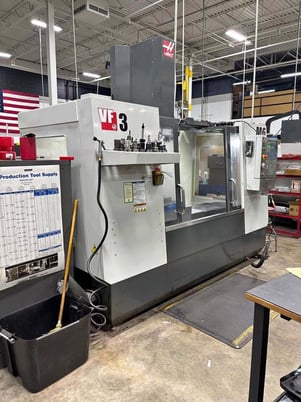 Haas #VF-3, Vertical Machining Center, 3-Axis, 40" X, 20" Y, 25" Z, 18" x 48" Table, 30 HP, 8000 RPM, 40 - Image 1