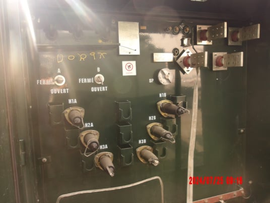 1500 KVA 24940Y Primary, 600Y Secondary, Hydro Quebec Transformer - Image 3