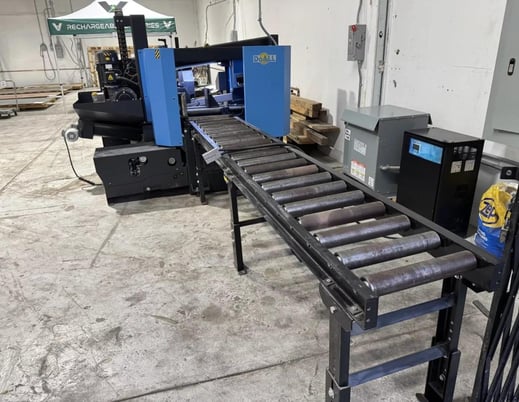 16" x 16" Doall #TDC-400CNC Olympia, Horizontal Tube Cut-off Saw, 178" x 1-1/4" x 0.042" blade, 328 FPM, 2023 - Image 2