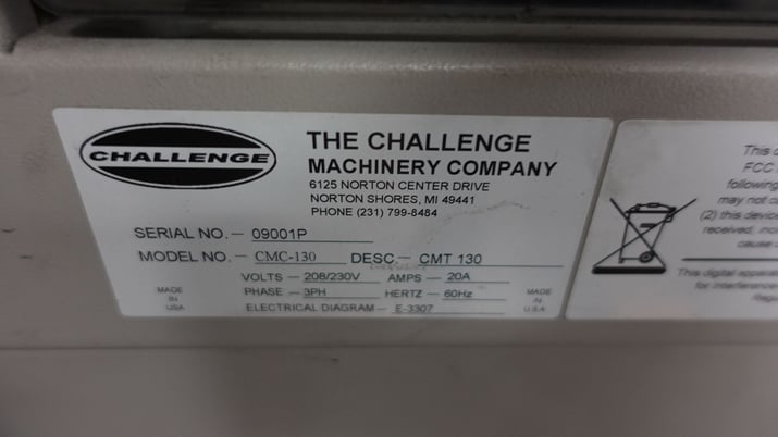 Challenge #Titan-265, Hydraulic Paper Cutter, 26.5" cut, 2001 - Image 5